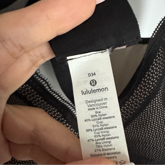 Lululemon Awake to Lace Bra size 34D - Picture 7 of 8